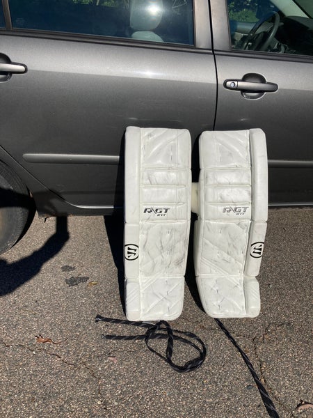 Used 32" + 1"Warrior Ritual GT Goalie Leg Pads