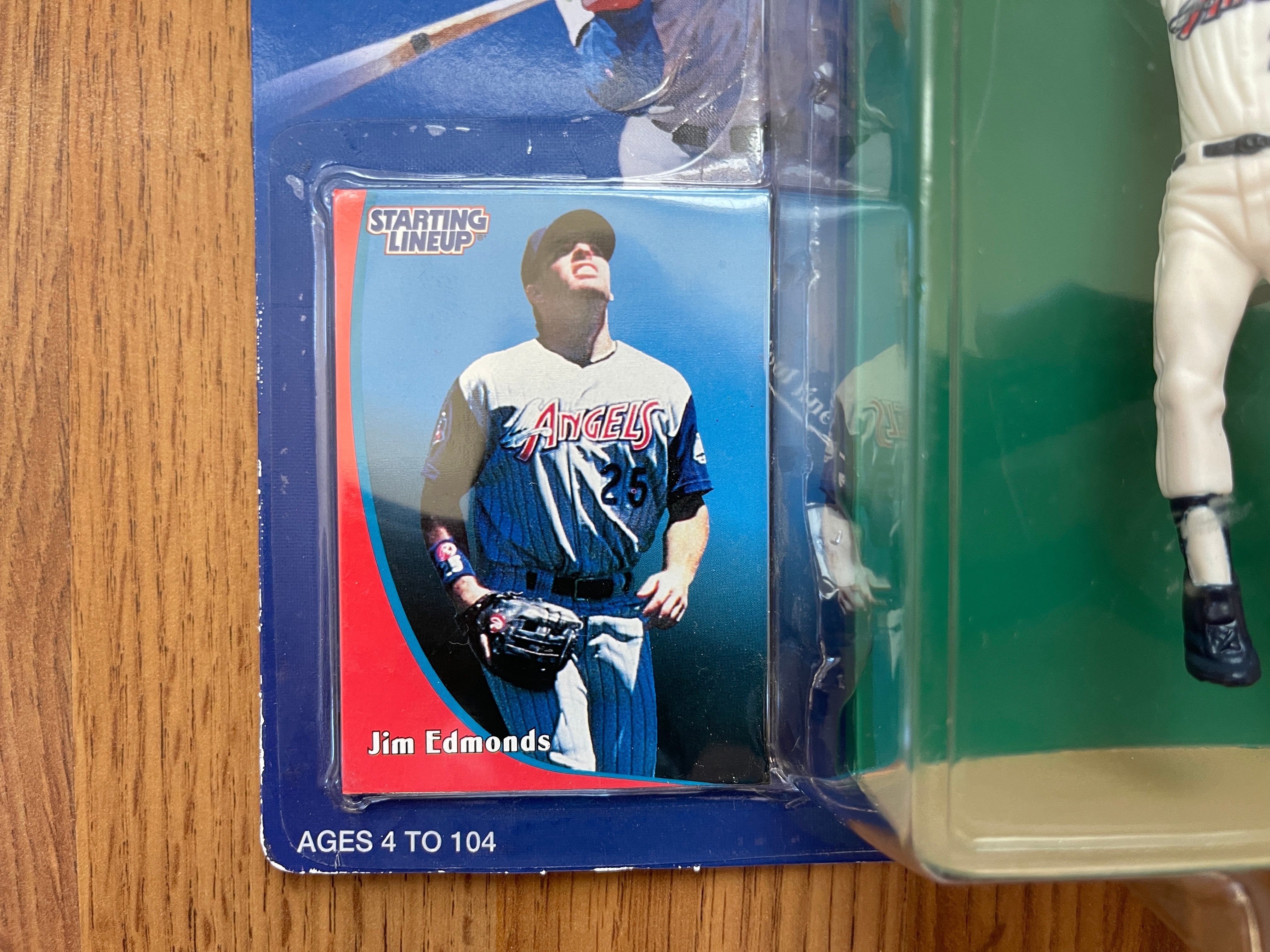 Los Angeles Angels Jim Edmonds MLB BASEBALL ANAHEIM 1998 Starting Lineup  Figure!