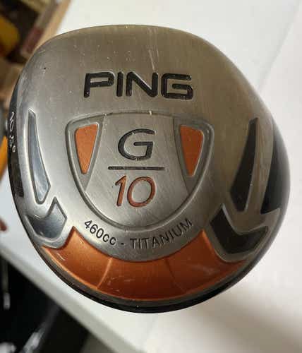 Used Ping G10 10.5 Degree Regular Flex Graphite Shaft Drivers