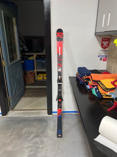 Used 2020 Racing With Bindings Max Din 12 Hero Athlete GS Skis