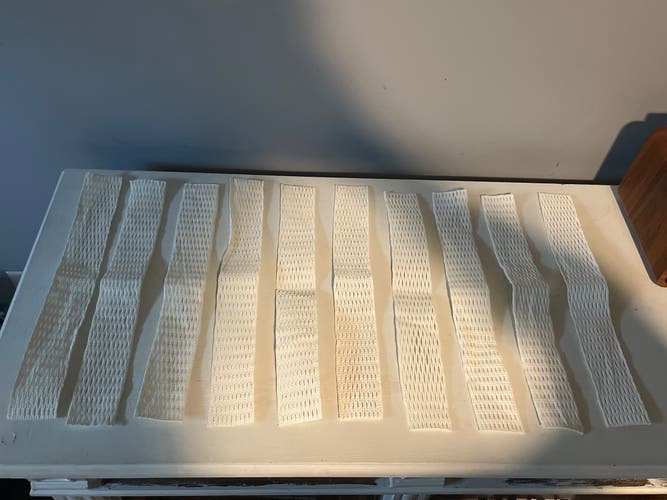 New Warrior 10 Piece Hard White Player Mesh