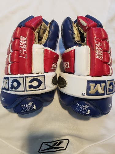 Used CCM Super Tacks Gloves 14" Pro Stock