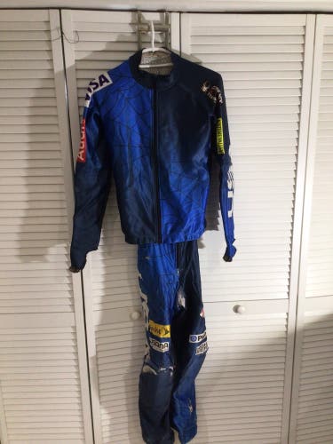 Spyder 2 Piece Padded SL Suit, Sz L