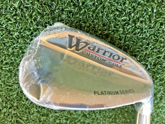 IN WRAPPER Warrior Platinum Series Gap Wedge 52*  /  RH  / Stiff Steel / mm6722