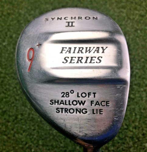 Synchron II Shallow Face Strong Lie 9 Wood 28* / RH / Senior Graphite / mm3469