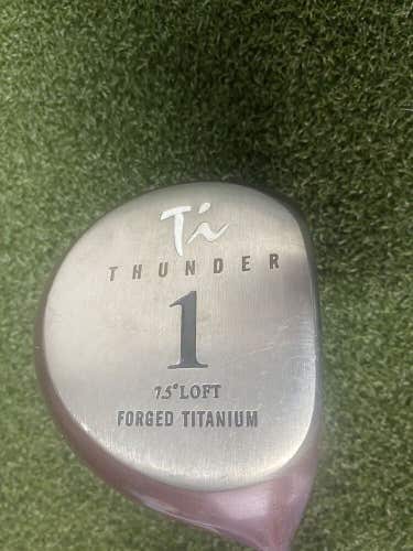 TI Thunder Forged Titanium Driver 7.5* / RH / Graphite Regular ~42.5" / sk7342