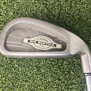 Callaway Big Bertha X-12 6 Iron / RH / Stiff Steel ~37.75" / Good Grip / jl5502