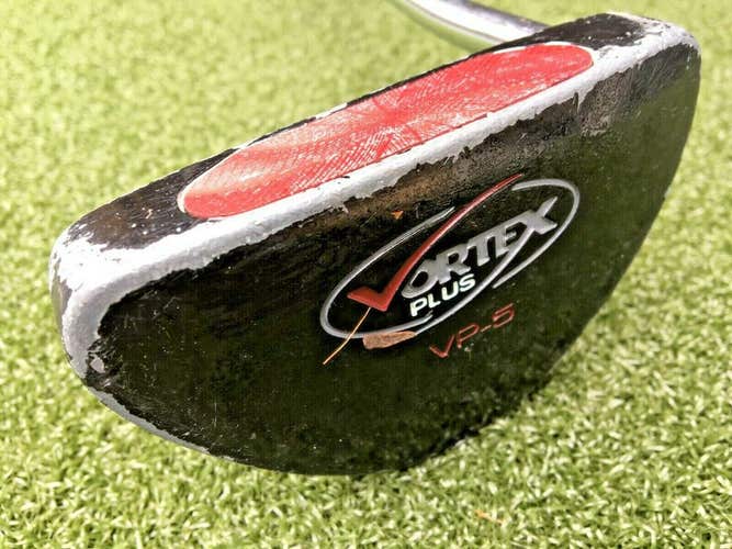 Technique Golf Vortex Plus VP-5 Mallet Putter RH / Steel ~34" / New Grip /mm5257