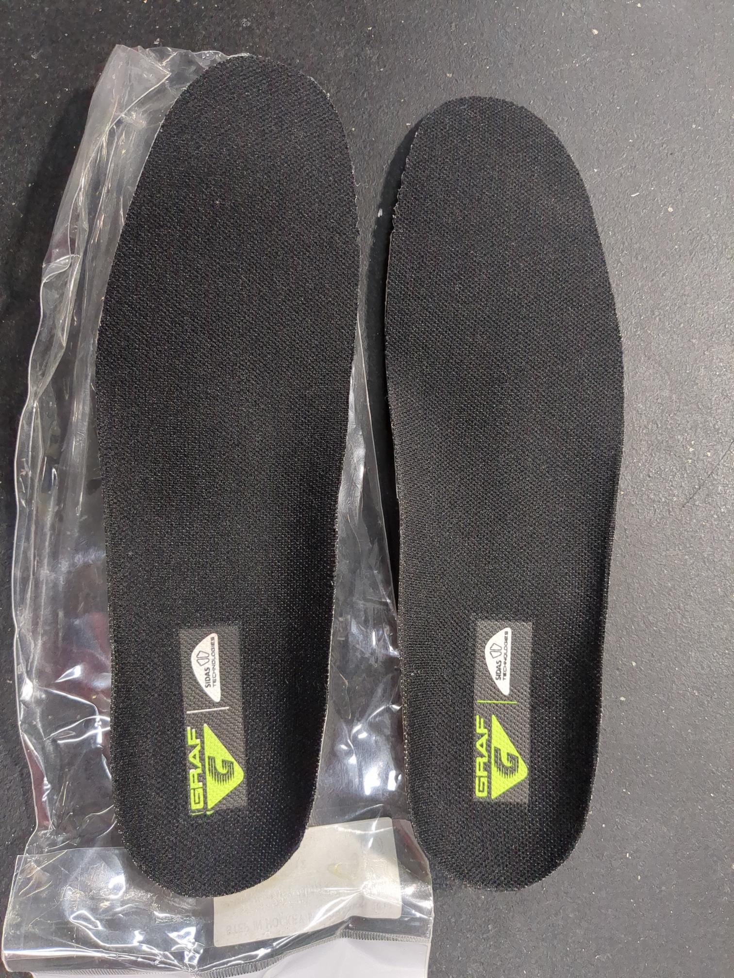 New Graf STEP IN SIDAS Footbed Insoles XL
