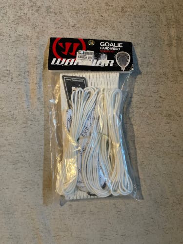 New Warrior Goalie Hard Mesh String Kit