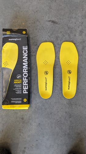 Superfeet high (size 7-8 D) performance hockey skate inserts