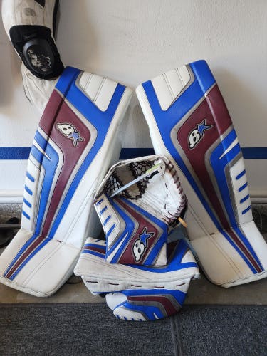 Used 33" Brian's Regular Optik Goalie Full Set