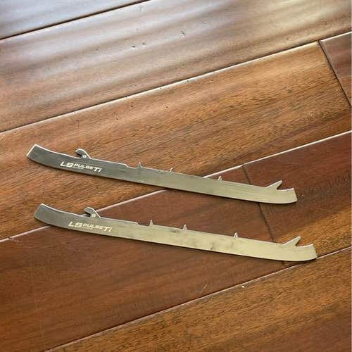 Used Bauer Titanium LS Pulse Hockey Goalie Steel Skate Blades