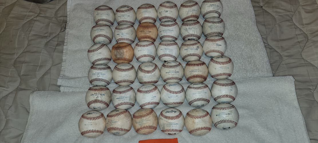 Used Rawlings Official Minor League Baseballs 36 Pack (3 Dozen)