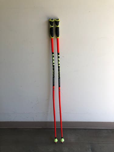Used 46in (115cm) Leki World Cup Lite Ski Poles