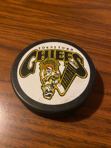 Johnstown Chiefs ECHL Hockey Puck