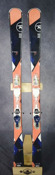 Rossignol temptation 75 （152cm）、ストック付き Rossignol Temptation 75 Women's Skis + Xelium Saphir 100