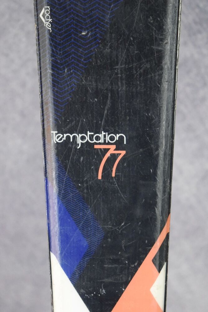ROSSIGNOL TEMPTATION 77 SKIS SIZE 152 CM WITH LOOK BINDINGS
