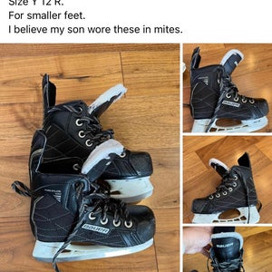 Used Bauer Size 12 Nexus 1000 Hockey Skates
