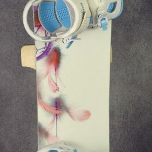 CAMP 7 DREAMCATCHER SNOWBOARD SIZE 150 CM WITH SIREN LARGE BINDINGS