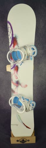 CAMP 7 DREAMCATCHER SNOWBOARD SIZE 150 CM WITH SIREN LARGE BINDINGS