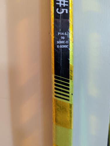 Bauer Supreme Ultrasonic Hockey Stick Left P14 70 flex Int D1 Pro Stock