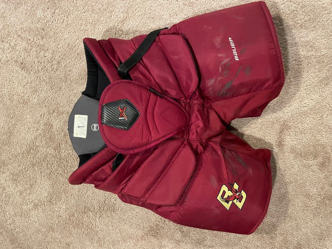 Senior Small Bauer Vapor 1X Hockey Goalie Pants Boston College