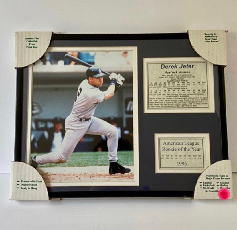 RARE VINTAGE DEREK JETER NEW YORK YANKEES BLUE