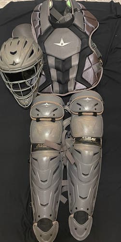 Used All Star System 7 Catcher's Set