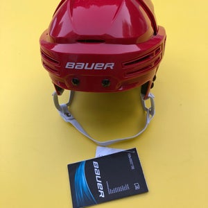 New  Bauer Re-Akt 75 Helmet Helmet SIZE SR M HECC certification valid until HECC THE END OF 01-2023