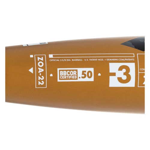 2022 DeMarini Zoa BBCOR Baseball Bat