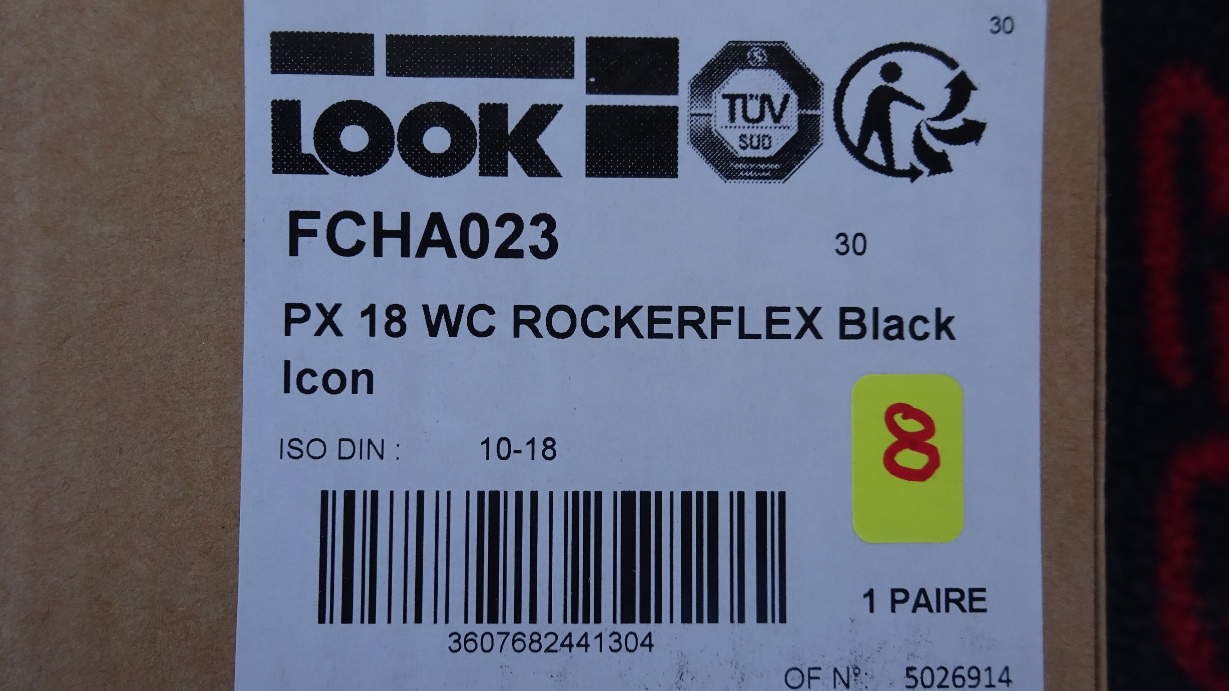 Look PX18 World Cup Rockerflex Race Bindings(Din 10-18) Brand NEW!