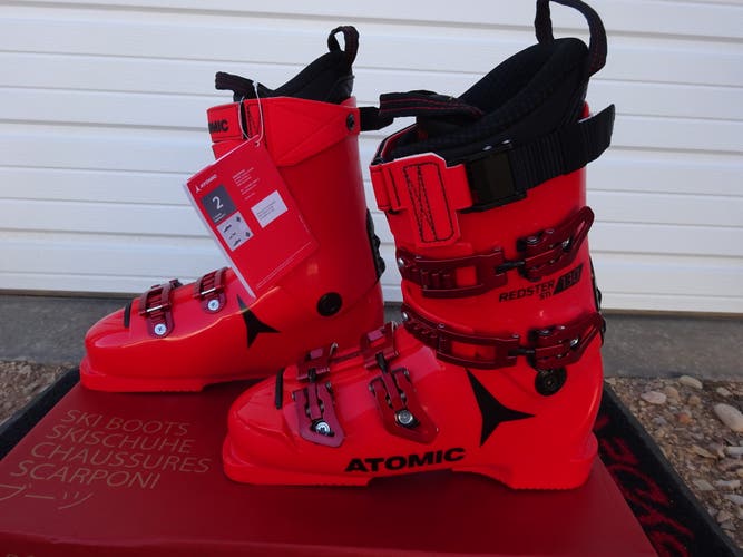 2022 Atomic Redster STI 130 Ski Boots NEW! Size 27.5