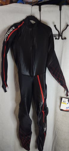New! SPYDER GS Down Hill Ski Racing Padded SpeedFreaks Suit Men's Medium