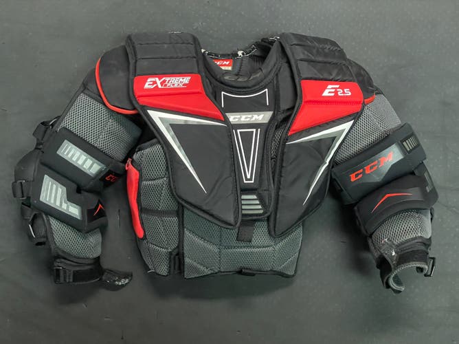 Used XL CCM  Extreme Flex Shield E2.5 Goalie Chest Protector