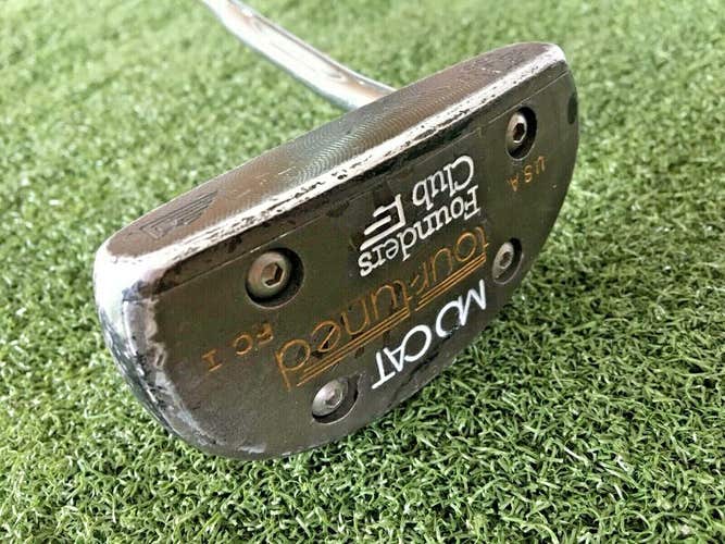 Founders Club Mo Cat Tour Tuned FC I Putter RH / ~34" Steel / Nice Grip / mm5469