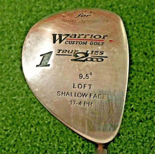 Warrior Golf True Lies 2000 Shallow Face Driver 9.5* RH / Stiff Graphite /mm4963