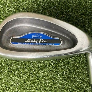 Delta Lady Pro Pitching Wedge / RH / Ladies Graphite ~35" / Good Grip / jl1685