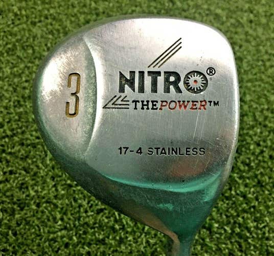 Nitro The Power 3 Wood  / RH /  UST WACKA WACKA Stiff Graphite / Lamkin / mm0502