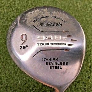 Jumbo Tour Series 948c 9 Wood 29*  RH Senior Regular Graphite / New Grip /mm3014