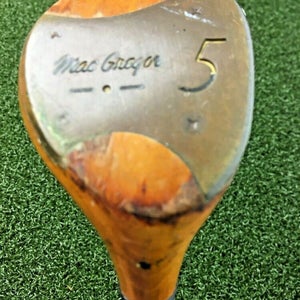 MacGregor Louise Suggs Persimmon 5 Wood / RH / ~41.25" Ladies Steel / gw4103