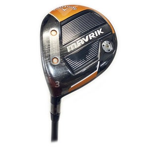 LH Callaway Mavrik 15* 3 Wood Graphite UST Mamiya Helium 5F3 Regular Flex