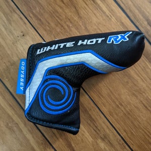 Used Odyssey white hot RX golf putter head cover