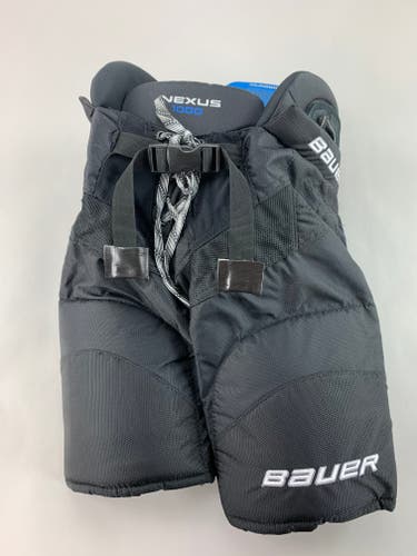 NEW - Junior Medium Bauer Nexus 1000 Hockey Pants - Black