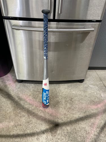 Used BBCOR Certified Louisville Slugger Alloy Solo 618 Bat (-3) 30 oz 33"