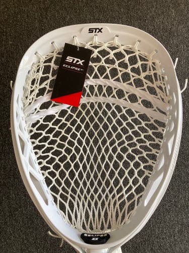 New Strung STX Eclipse 2 Goalie Head
