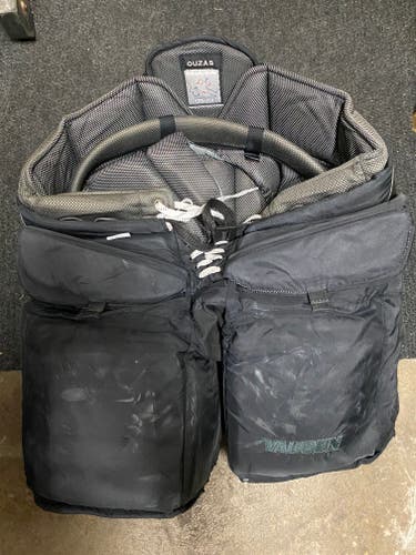 Used Large Vaughn Ventus SLR Pro Carbon Hockey Goalie Pants Pro Stock