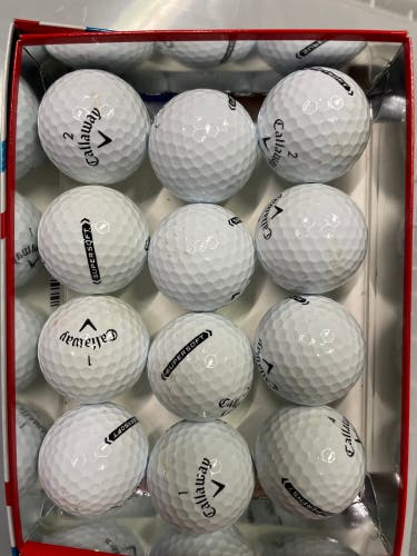 Used Callaway 12 Pack (1 Dozen) Supersoft Balls