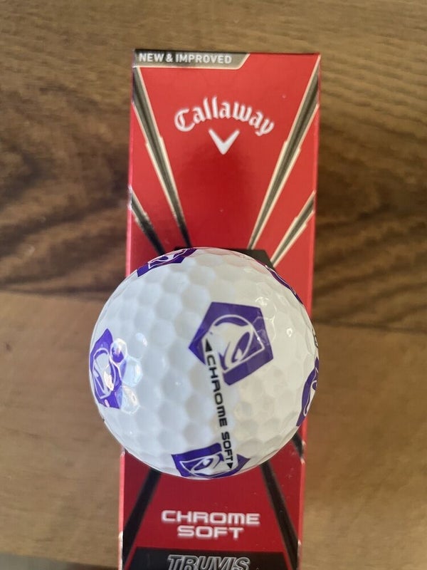 1 Dozen Callaway Chrome Soft Dallas Cowboys Logo Truvis New Golf Balls Very  RARE