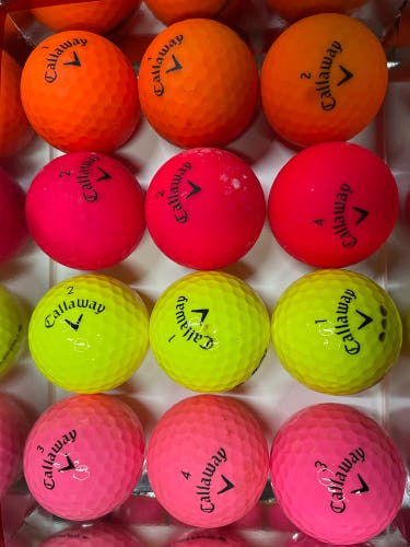 New Callaway 12 Pack (1 Dozen) Supersoft Balls